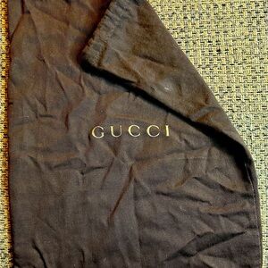 Gucci dust bag, 14.5 X 17